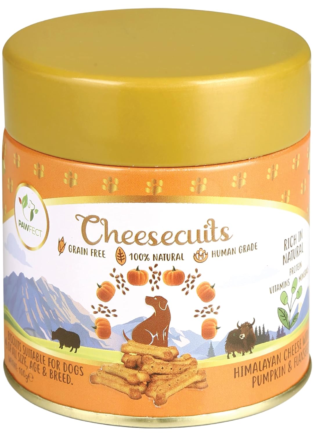 Buy Pawfect Himalayan Cheesecuits Biscuits for Dogs Crunchy Treats for Adult and Puppy (Fresh