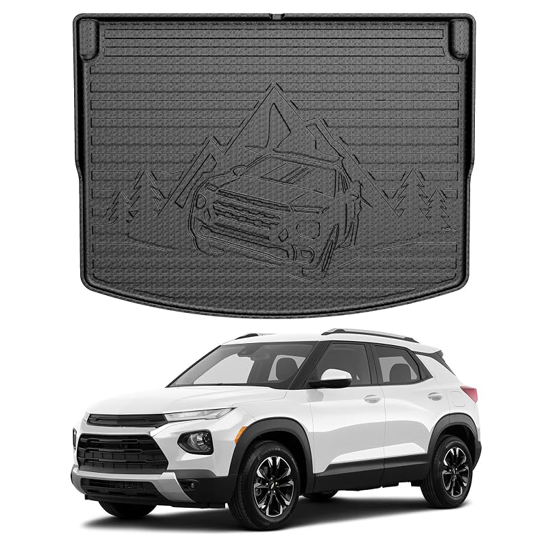 Forro de Porta-Malas em TPE Mixsuper Liner para Chevy Trailblazer 2021–2026 AWD e FWD, Posição Superior