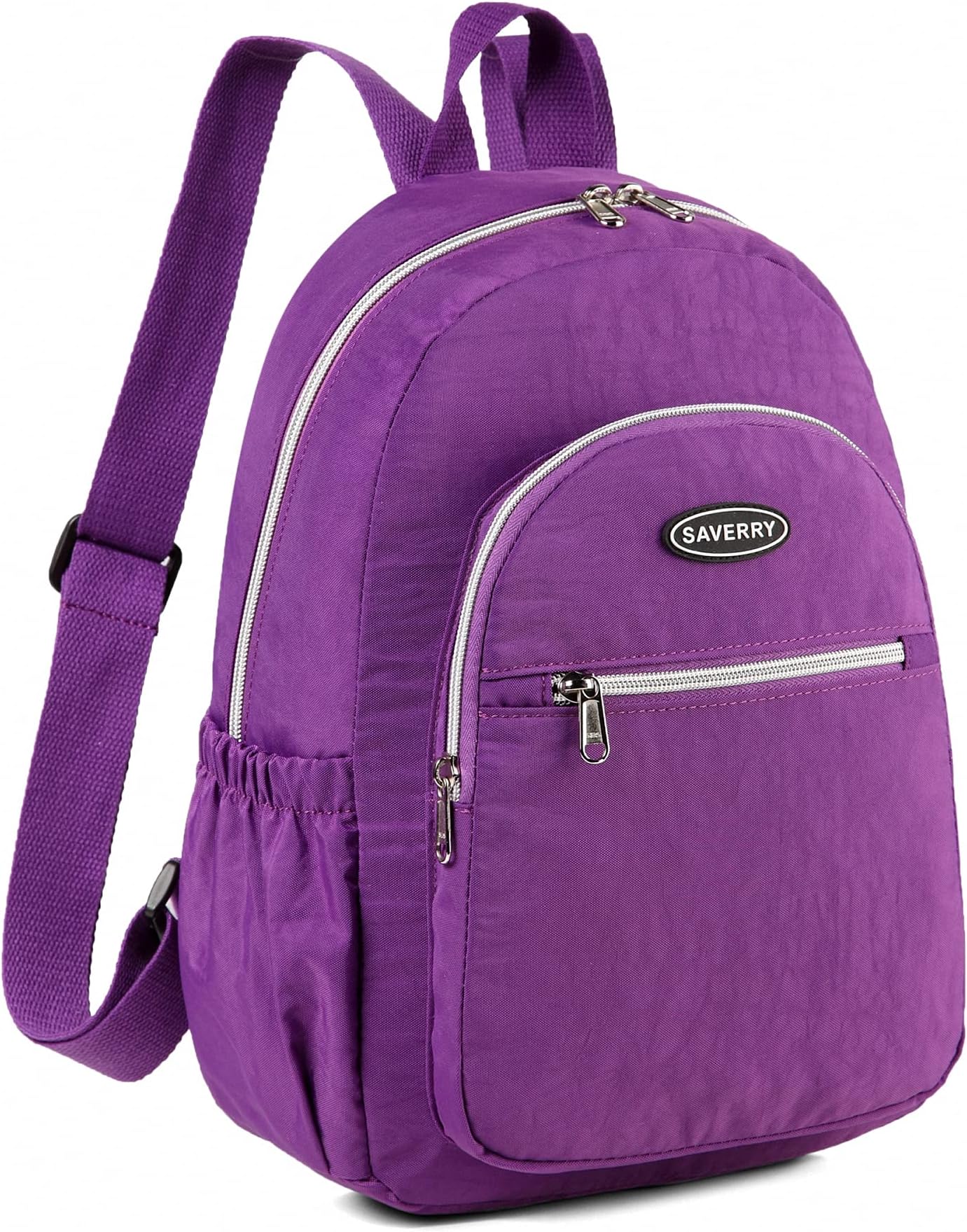 MADISON & DAKOTA Canvas Mini Backpack for Everyday & Day Pack Rucksack in Solid
