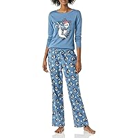 Amazon Essentials Disney | Marvel | Star Wars Set da Notte Pigiama in Flanella Donna