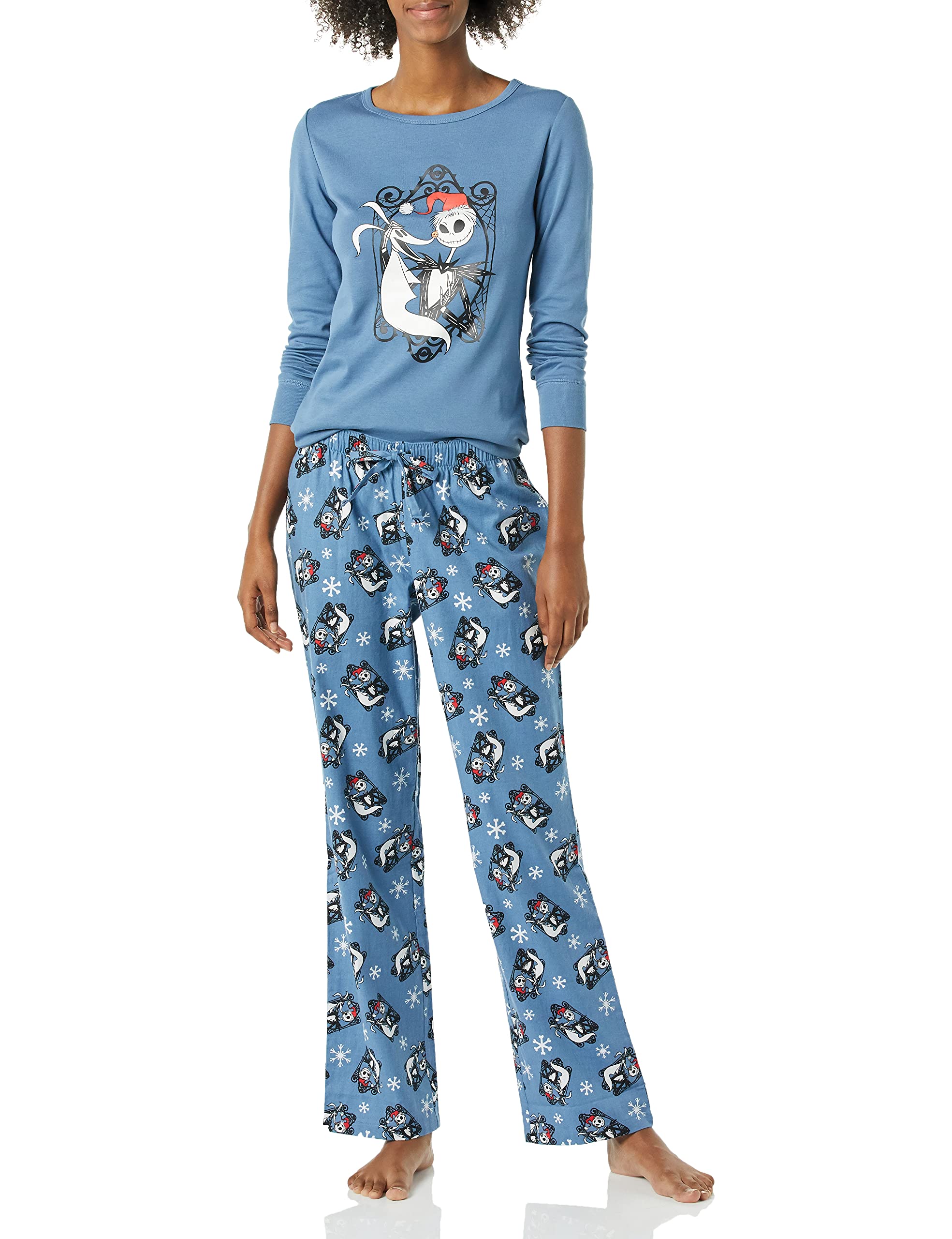 Amazon Essentials Disney | Marvel | Star Wars Set da Notte Pigiama in Flanella Donna