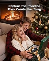 Vista 6 de Videocámara 5K, cámara de video BREGOO UHD 64MP para vlogging en YouTube con pantalla táctil giratoria de 3" 270°, cámara digital con visión