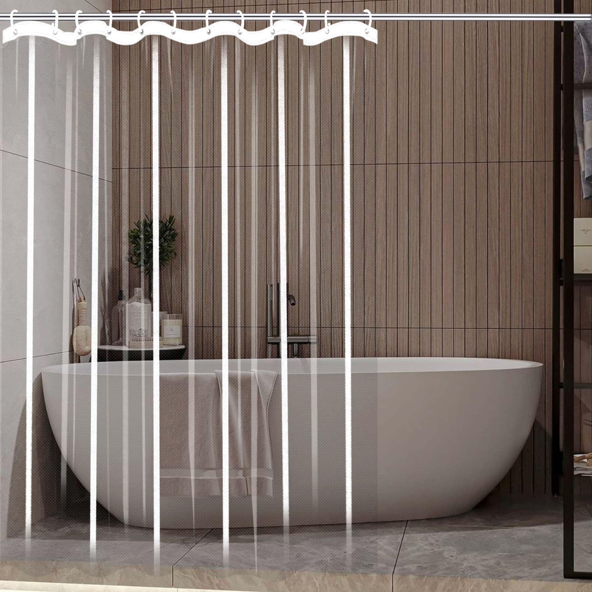 Rideau douche 265 x 135 cm pour stopper les fuites sur le sol