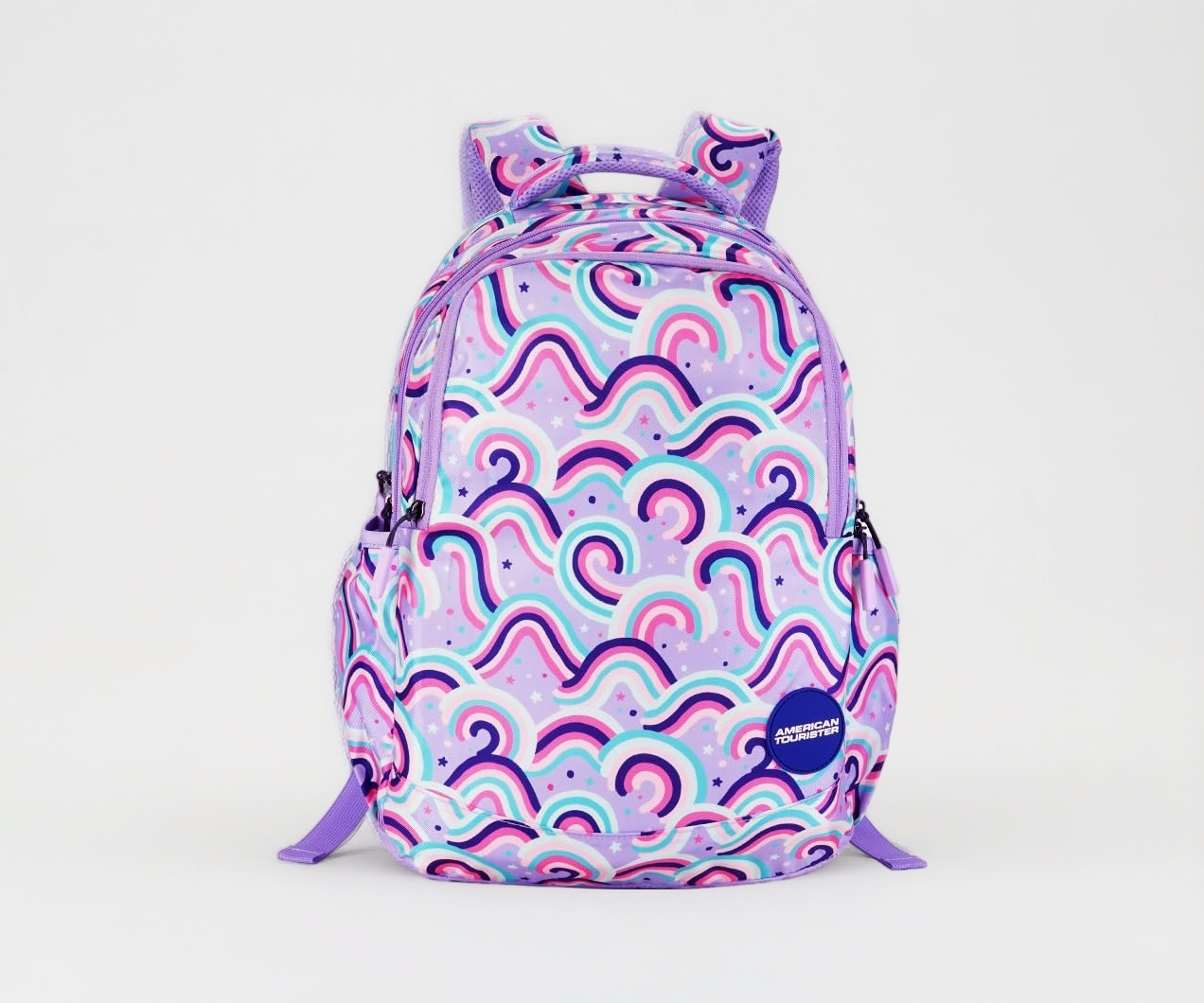 Starlet | 25.5L Backpack | School Bag | 3 Compartments | School Bag for Girls | Purple | 1 Year Global Warranty