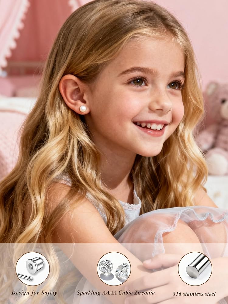 Amazon.com: Leocuci Surgical Stainless Steel Hypoallergenic Stud