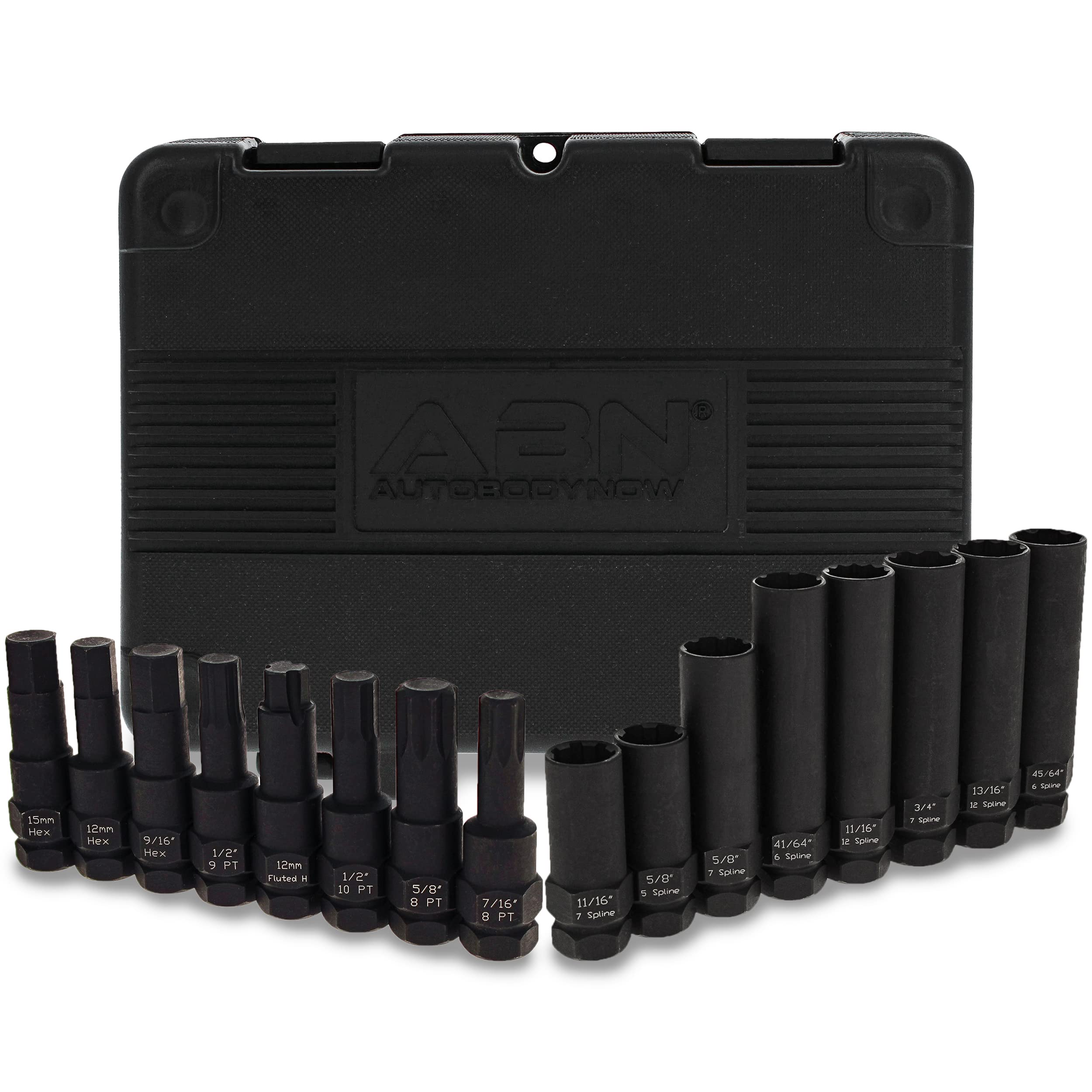 Buy ABN Wheel Lock Removal Tool Kit Lug Nut Key Set 16p SAE/Metric