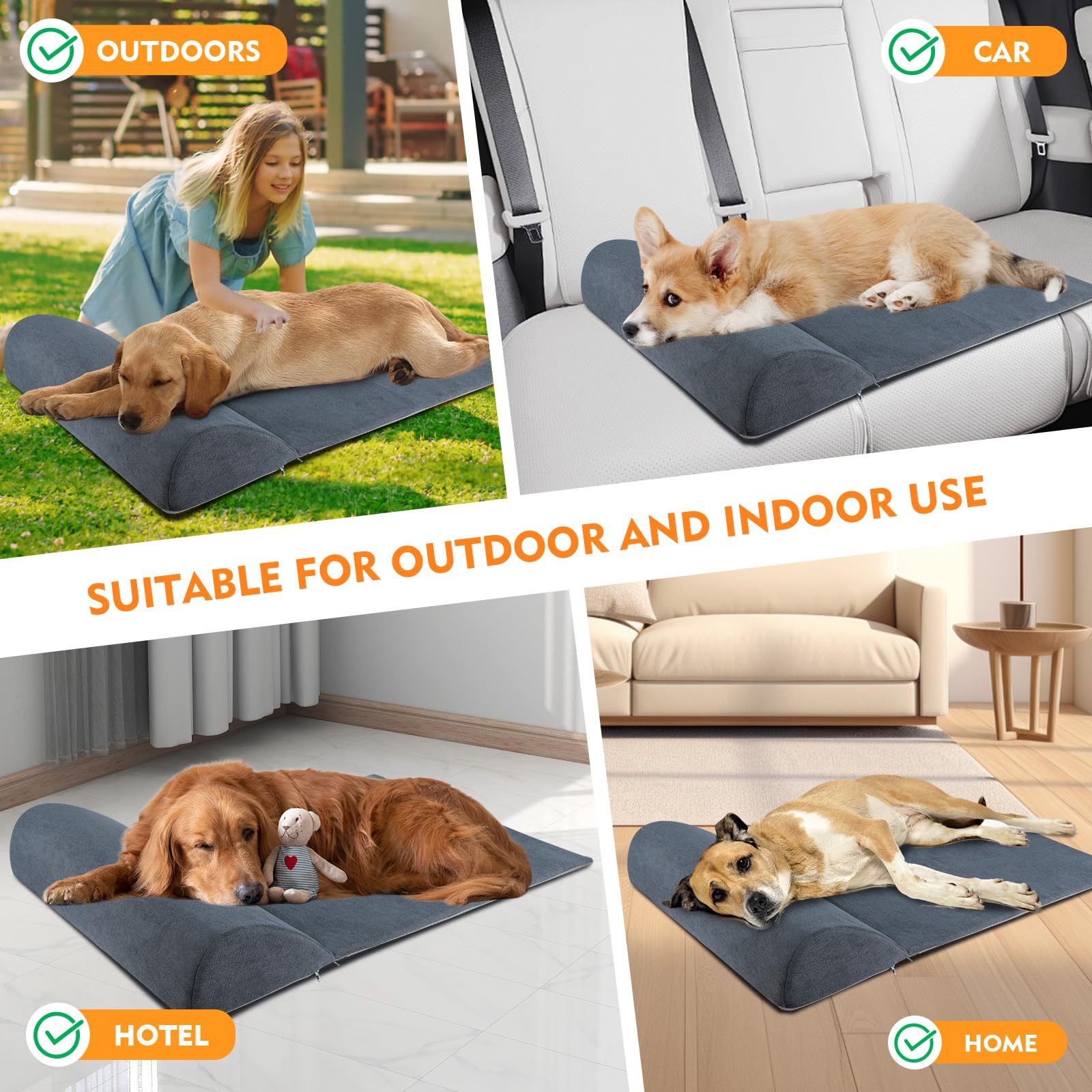 Cabeau Travel Pillow Whoopub Dog And Cat Bolster Pillow For Small