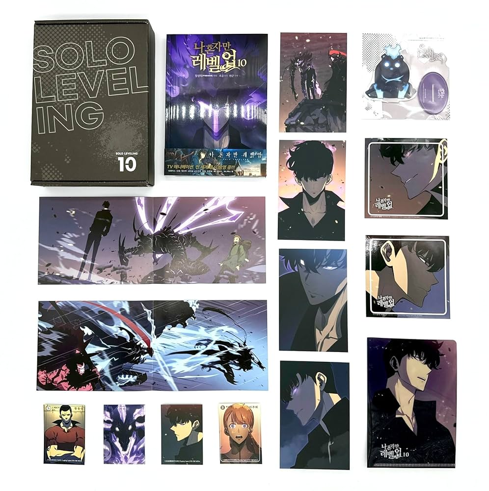 ソロレベリング 04 韓国語版　＜限定版＞ Amazon.com: Solo Leveling Vol 4 (Korean edition) 나 혼자만