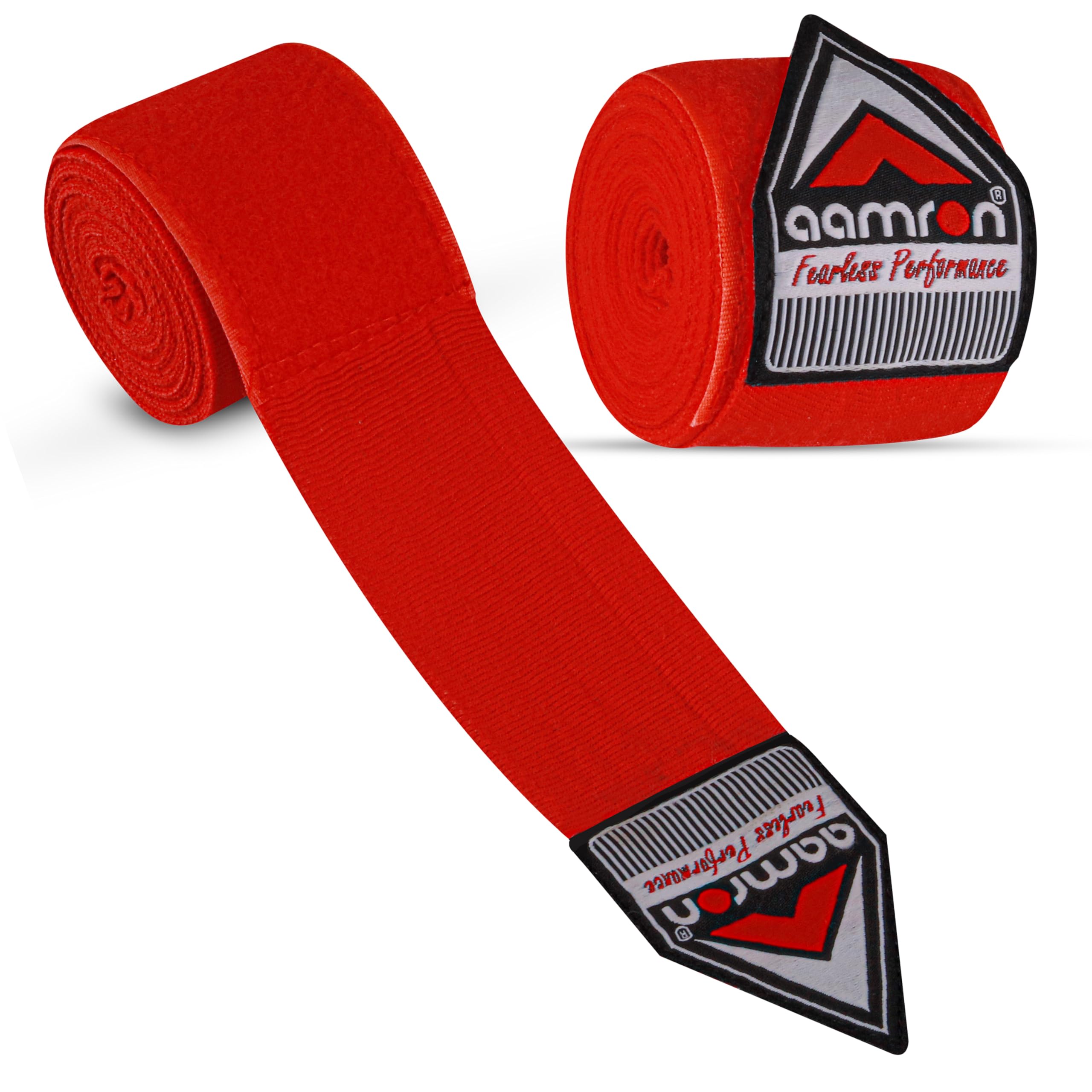 Boxing Hand Wraps Inner Gloves, 4.5m Elasticated Thumb Loop Bandages, Men Women Under Mitts Straps Wrist Protection, Muay Thai MMA Kickboxing Martial Arts