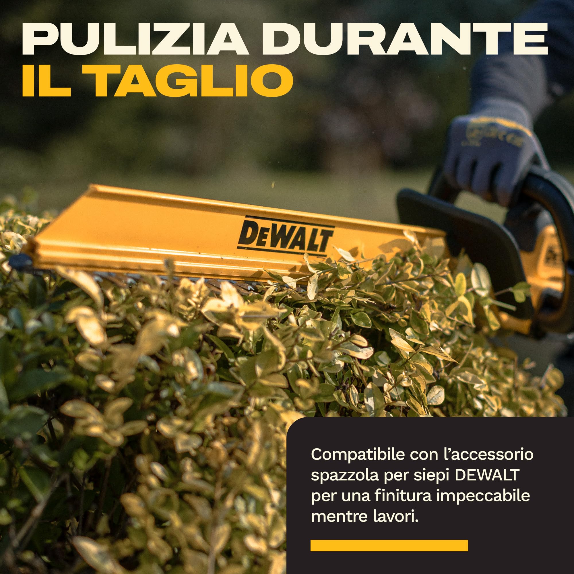 DEWALT 18V XR 55cm 25mm tagliasiepi - solo utensile, DCMHT564N-XJ