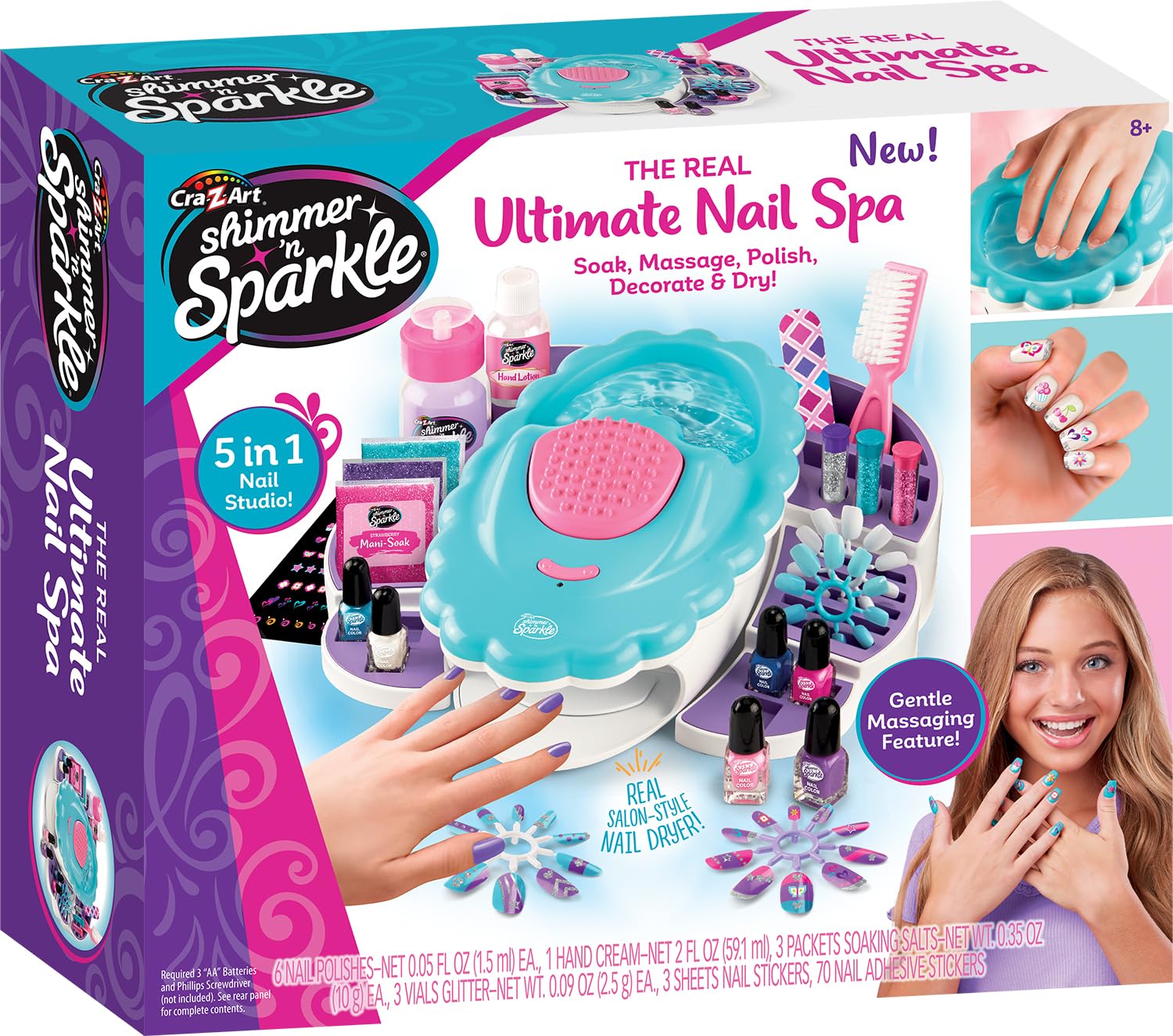 Shimmer 'N Sparkle All in One Hand & Nail Spa