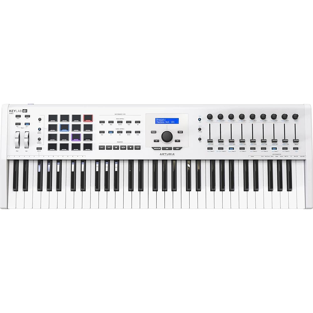 Controller Arturia KeyLab MkII 61-Key White : Amazon.ca