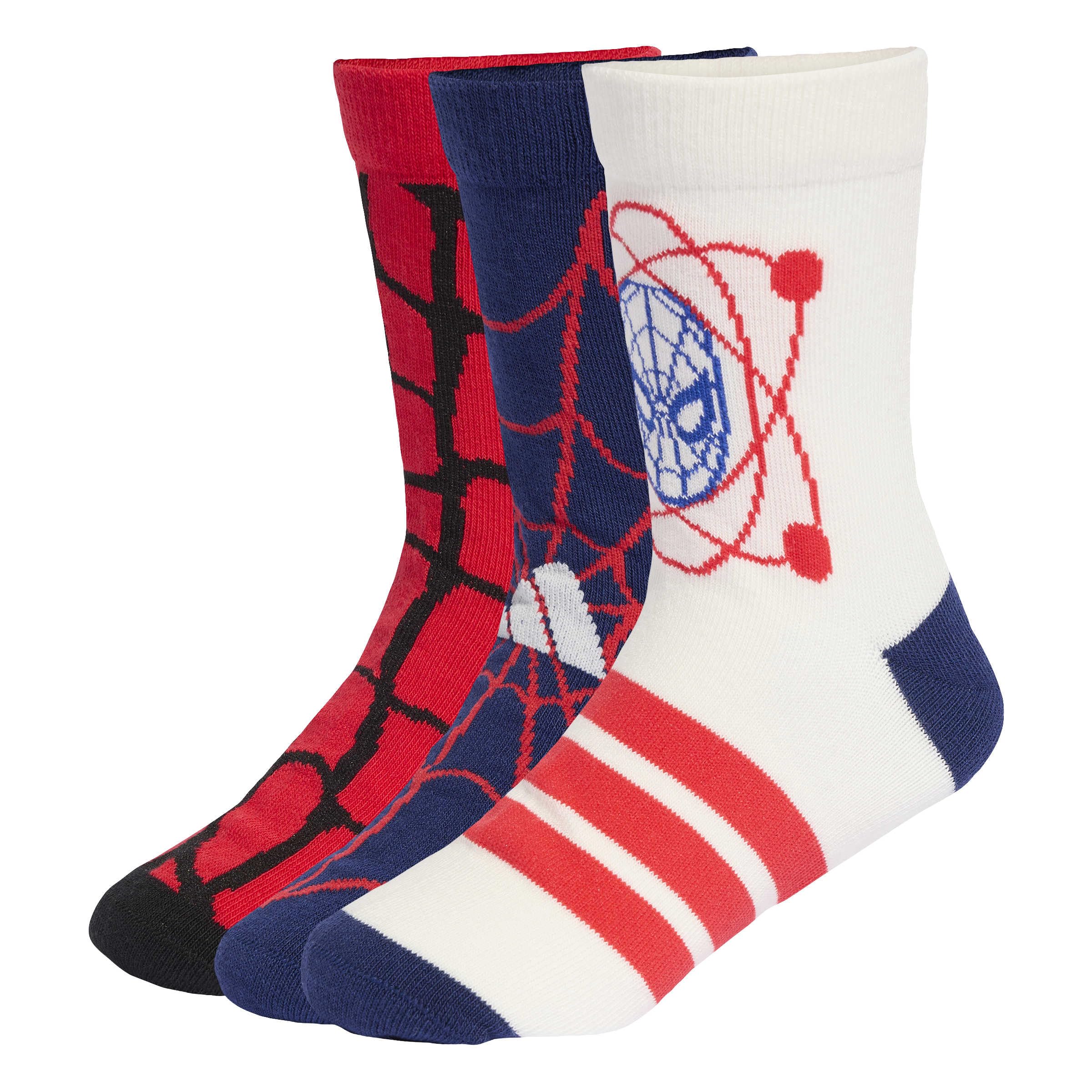 adidas Unisex MARVEL KIDS SPIDER-MAN SOCKS XS