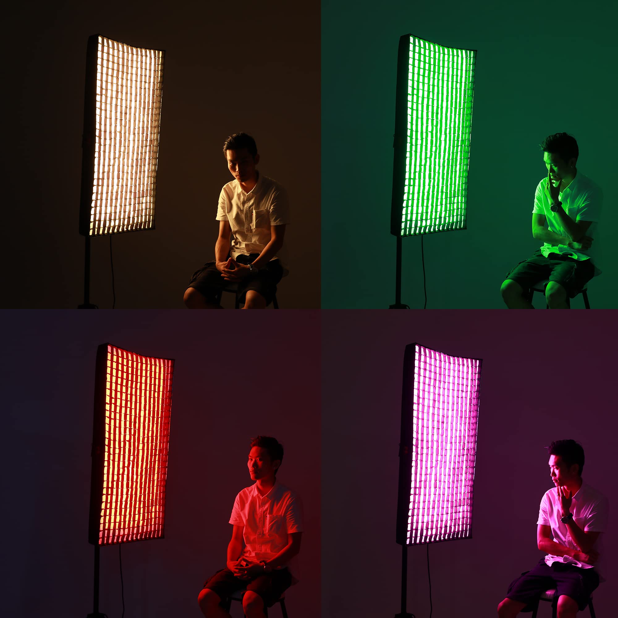 ストロボ+照明 FALCONEYES FL-554V Fluorescent Light Amazon.com : Falcon Eyes RX-748 III 360W RGB LED Photo Light