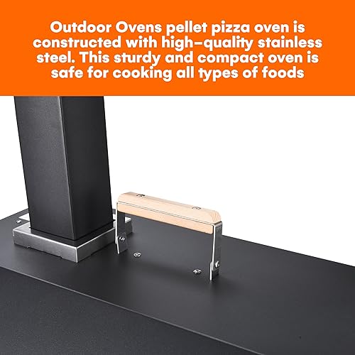 Miniatura 5 de Zorestar Horno de pizza al aire libre - Horno de pizza ligero de acero inoxidable - Máquina de pizza portátil ideal para cocina al aire libre o