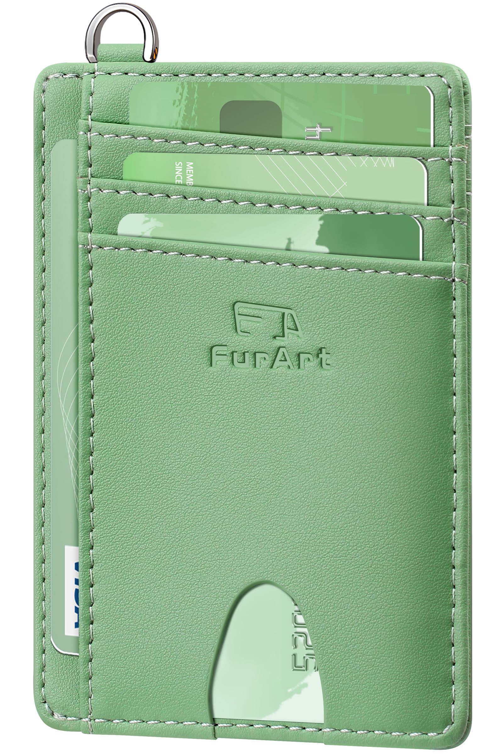 FurArt Slim Minimalist Wallet, Front Pocket Wallets, RFID Blocking, Credit Card Holder for Men