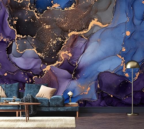 Miniatura 18 de Papel pintado a mano de la ciudad de Nueva York para baño, murales de pared de 114"x74" (no se pela ni se pega)