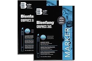 Bienfang Graphics 360 Marker Paper Sheets: Unleash Your Creativity with Premium Drawing Paper