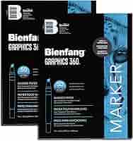 Amazon.com: Bienfang Graphics 360 Marker Paper Pad, 9-Inch