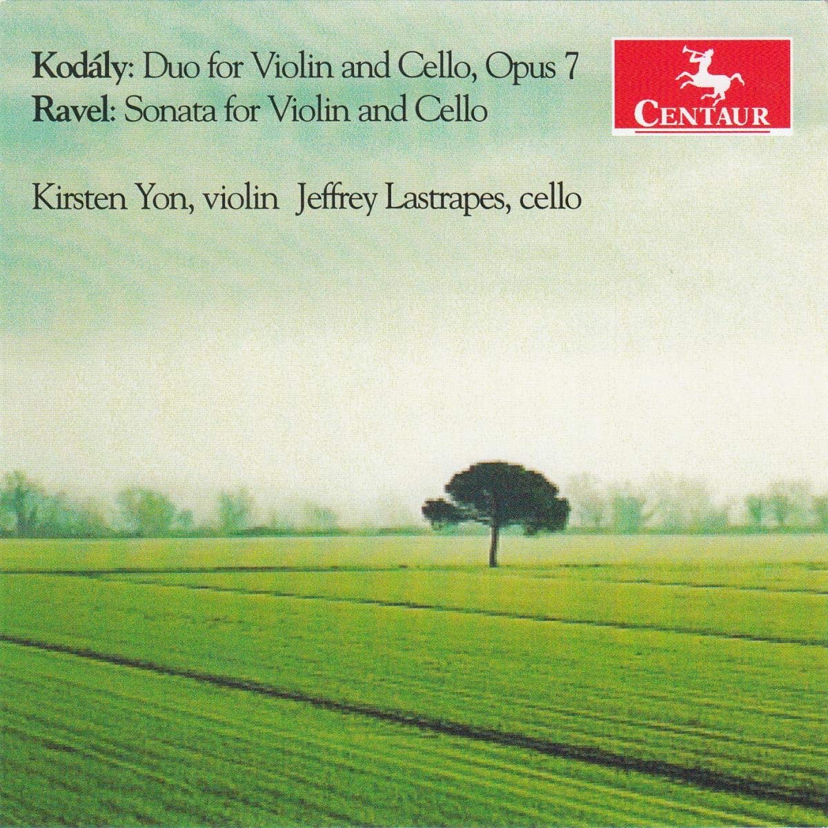 Kodaly and Ravel Sonatas for Violin and Cello