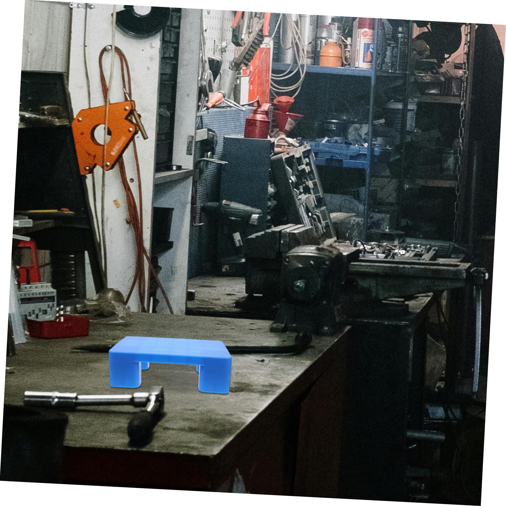 iplusmile Palette Plastique Abs Robuste et Résistante pour Stockage Industriel, Capacité Élevée, Stable et Ventilée, pour Entrepôt et Garage, Usage Industriel