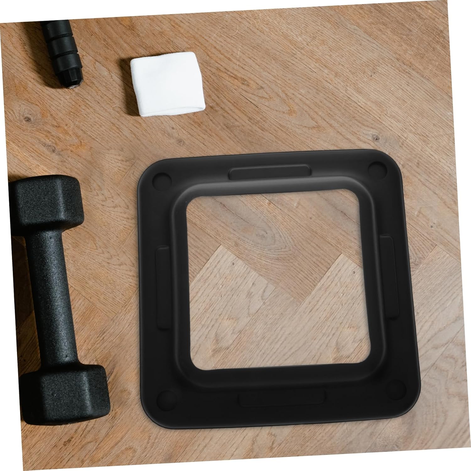 Yoga Step Stabilizer Tray Lightweight and Portable Base Holder for Gym Step Board -resistant Support for Safe Exercise Compatible Various