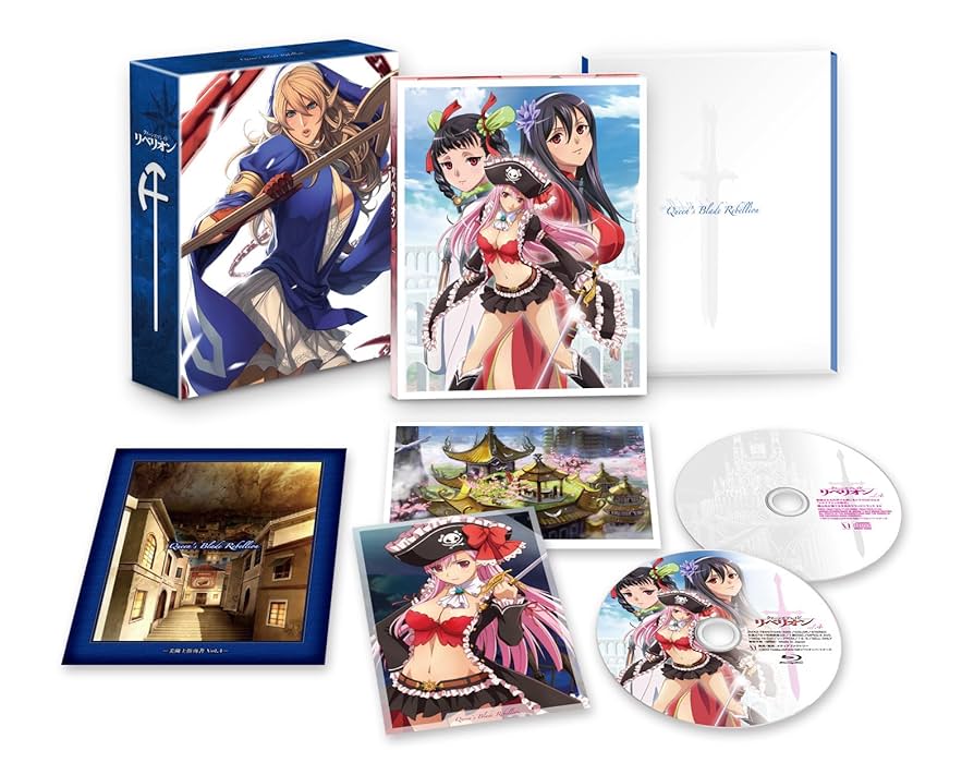クイーンズブレイド リベリオン Vol.4 [Blu-ray] Amazon.co.jp: クイーンズブレイド リベリオン Vol.4 [Blu-ray