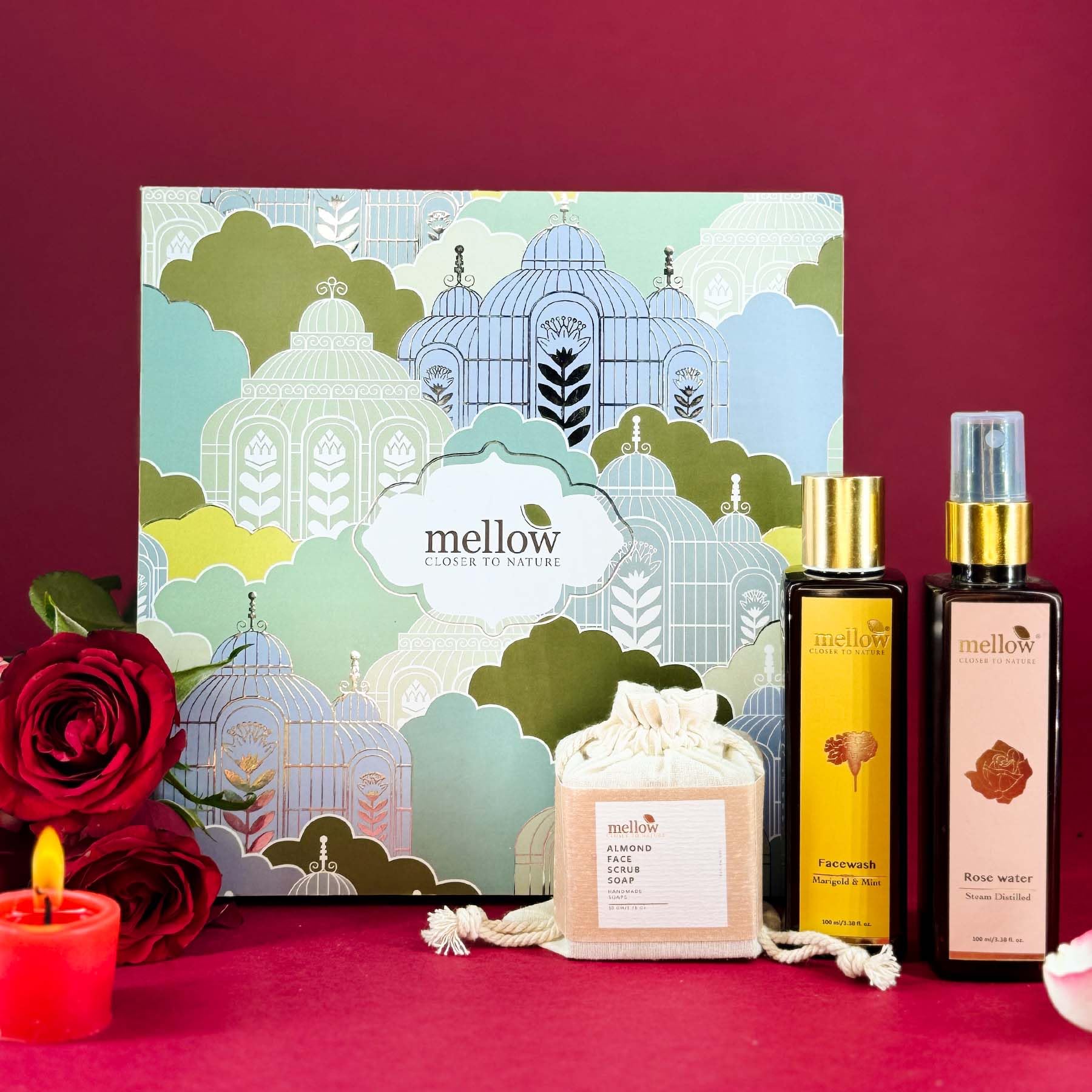 Mellow Ujjwal Valentine Giftset for Boyfriend/Girlfriend/Husband/Wife | Premium & Luxurious Gift Box | Giftset for All Special Occasions | For All Skin Types | 100% Natural & Timeless Ayurvedic Skin, Body & Haircare Giftset | Ayush Certified-image-15