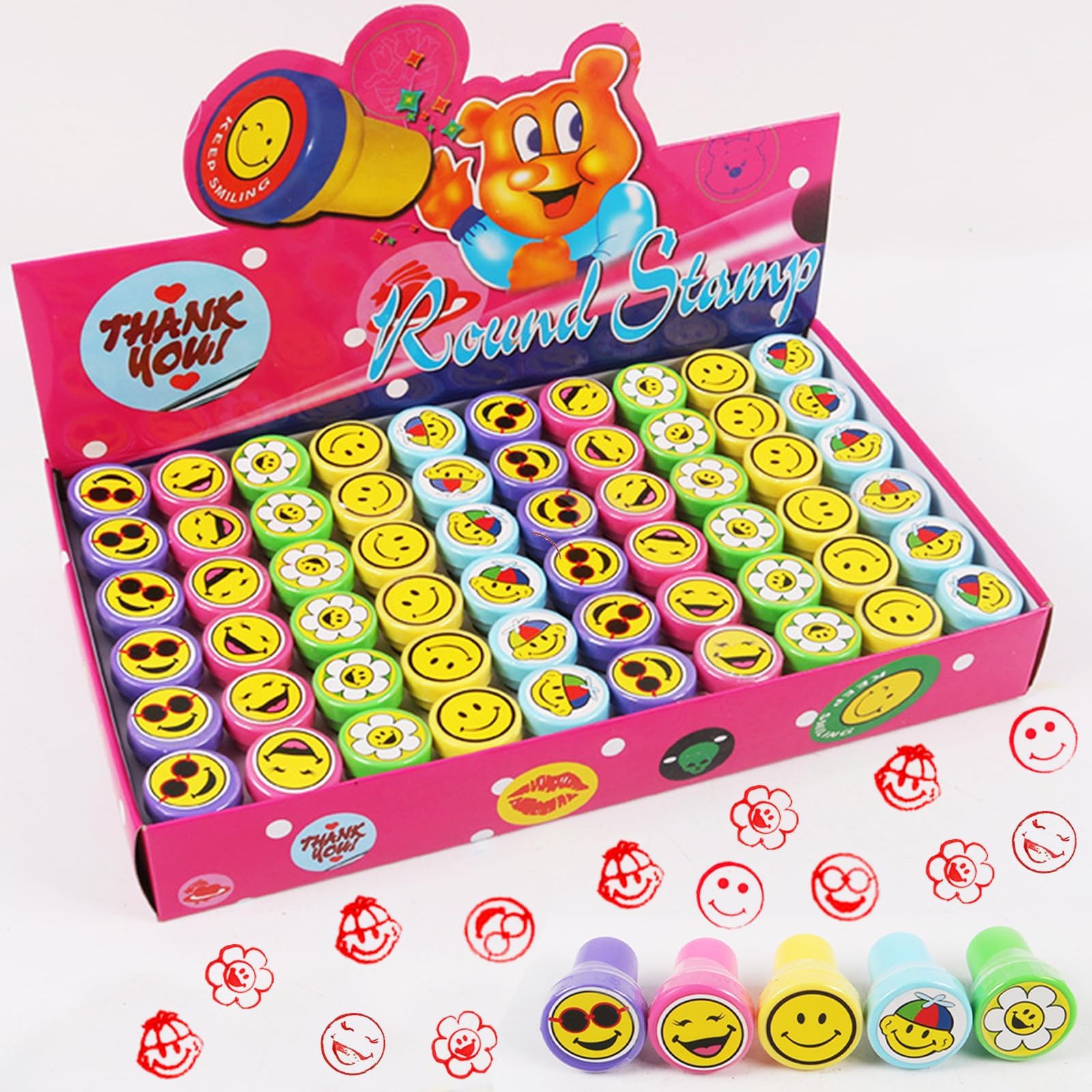 Set De 20 Sellos De Animales Para Niños – Divertidos Y Educativos, Ideales Para Premios Escolares Y Fiestas