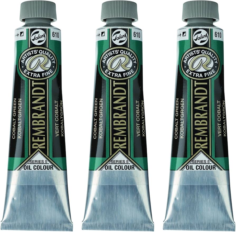 Amazon | ターレンス 油絵具 レンブラント 3本組セット コバルト