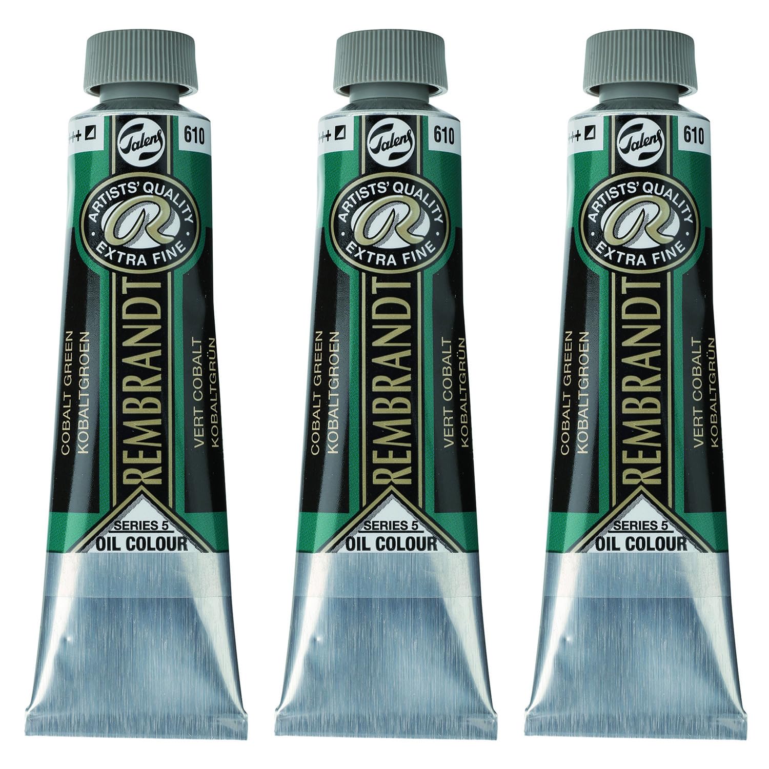 Amazon | ターレンス 油絵具 レンブラント 3本組セット コバルト