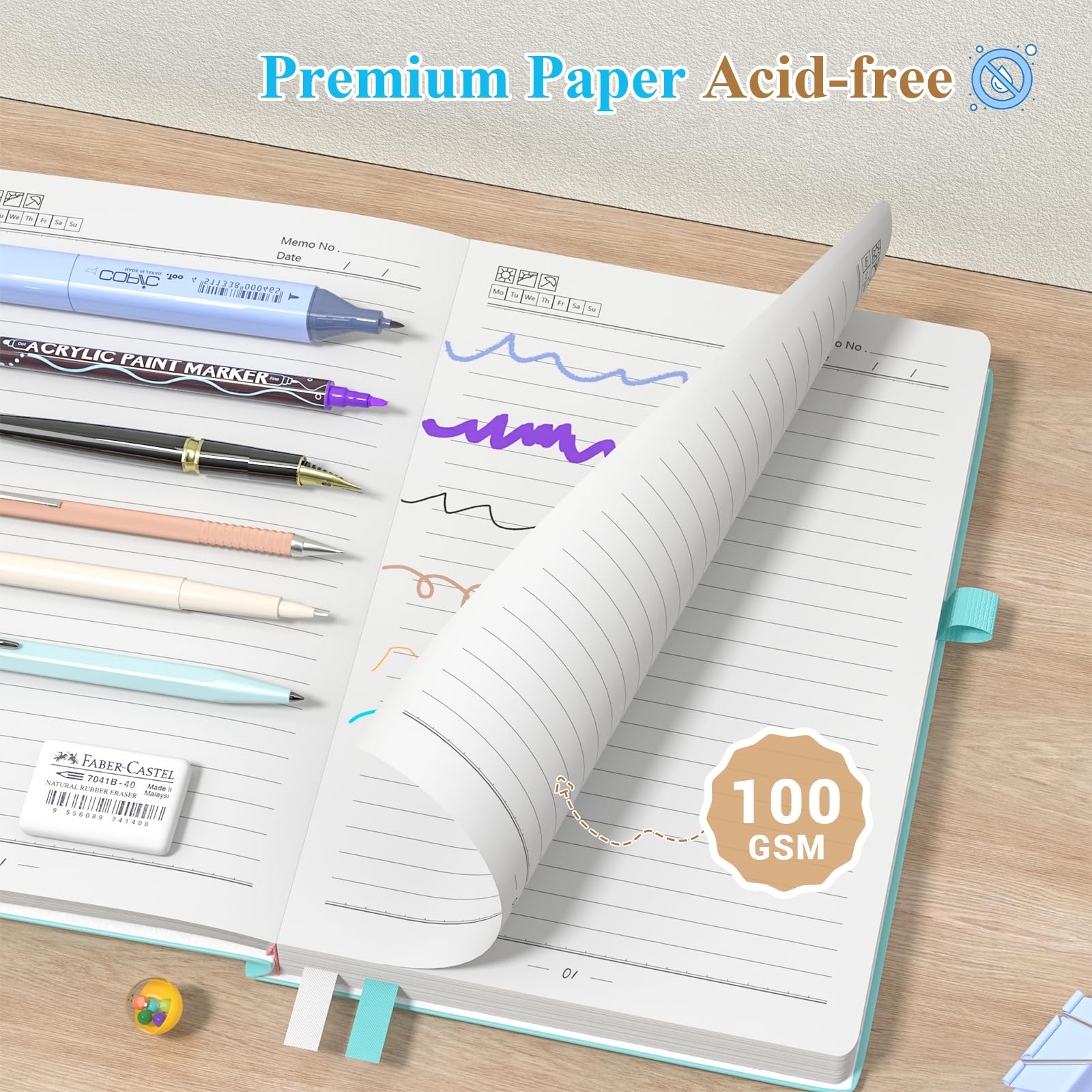 Smarpau Lined Notebook A5 - Image 3