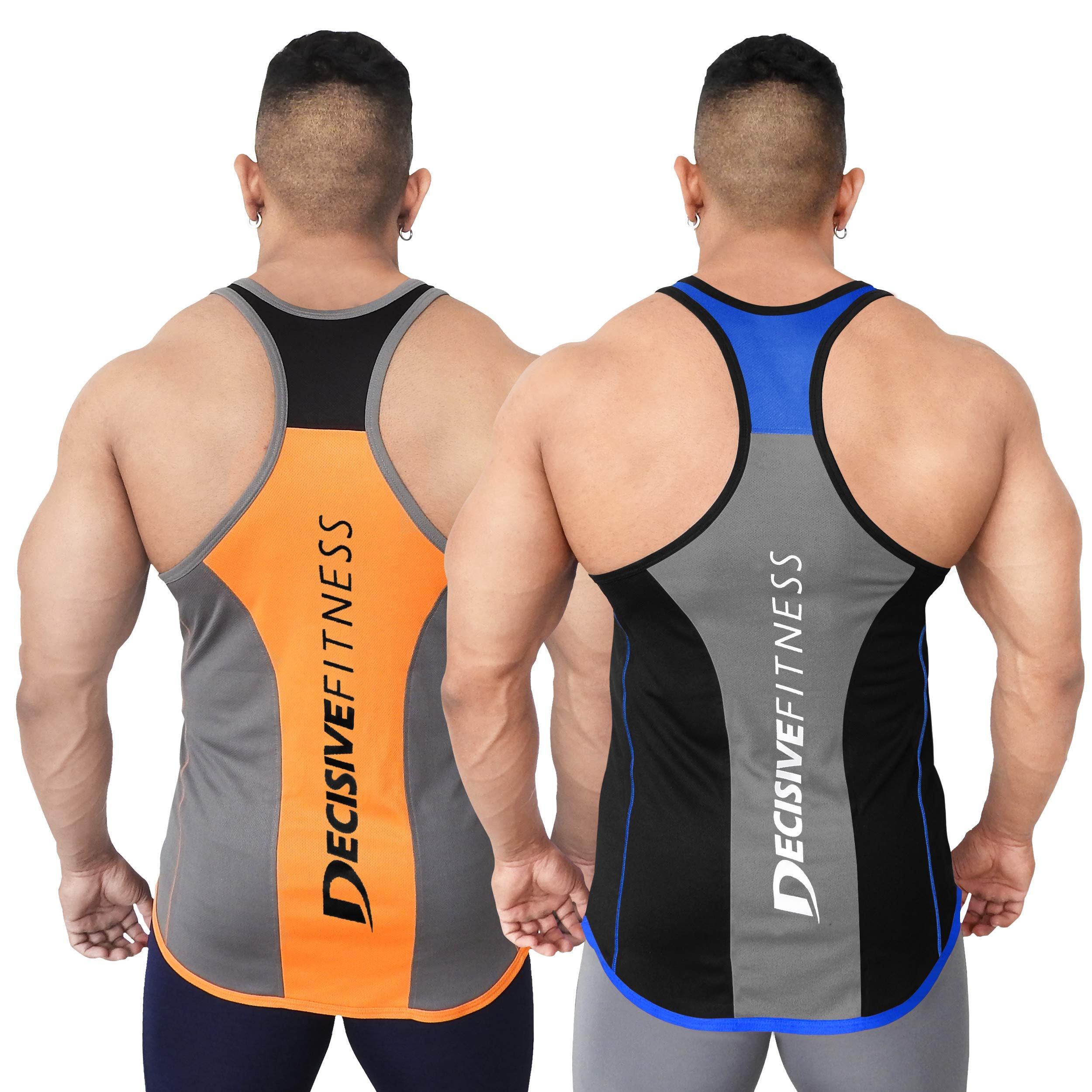 Fitness Designer Gym Stringer Vest, Gym Vest, Racer Y Back, Sports Tank Tops, Sando for Men