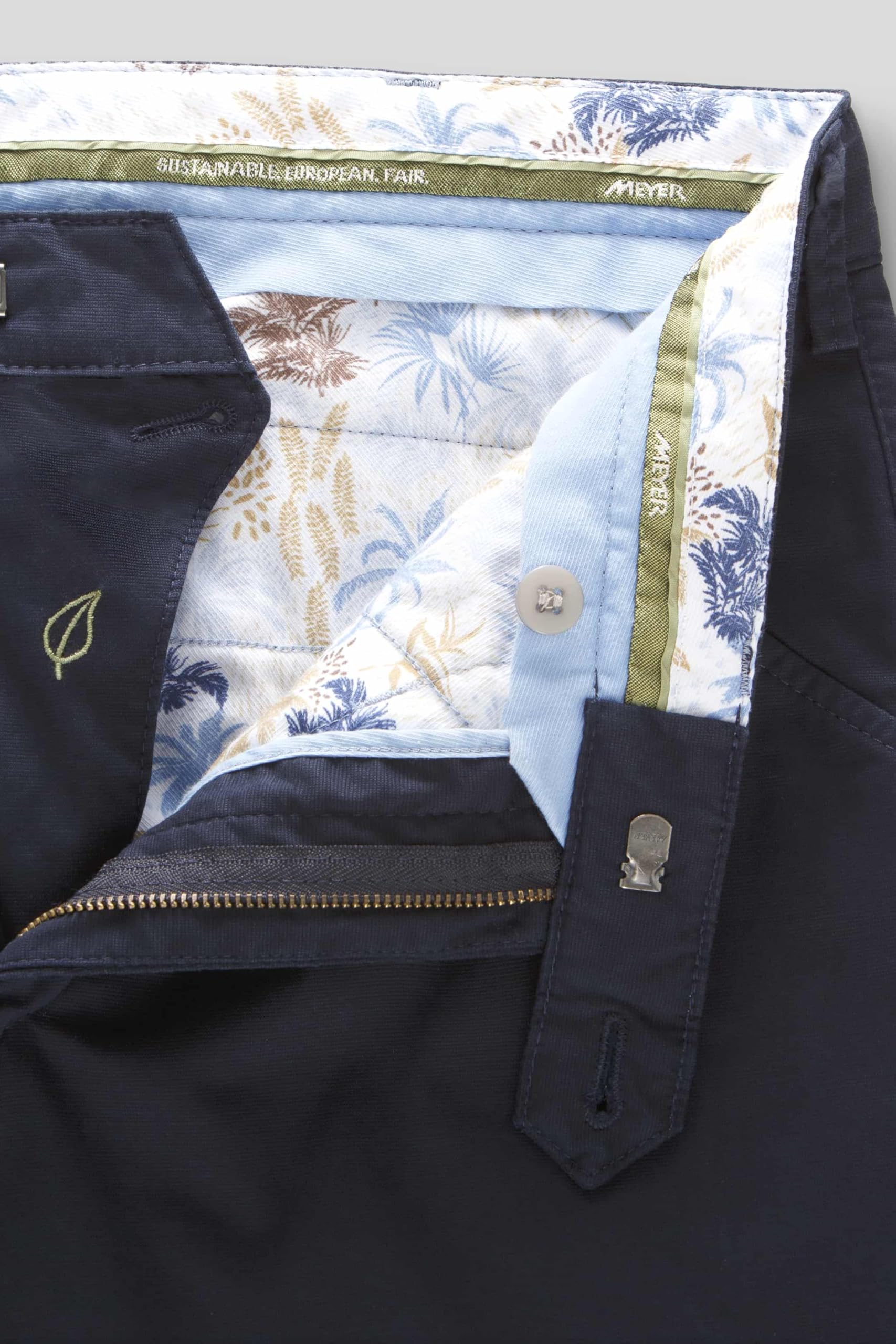 MEYER Fantasy Structure Baumwoll Chino