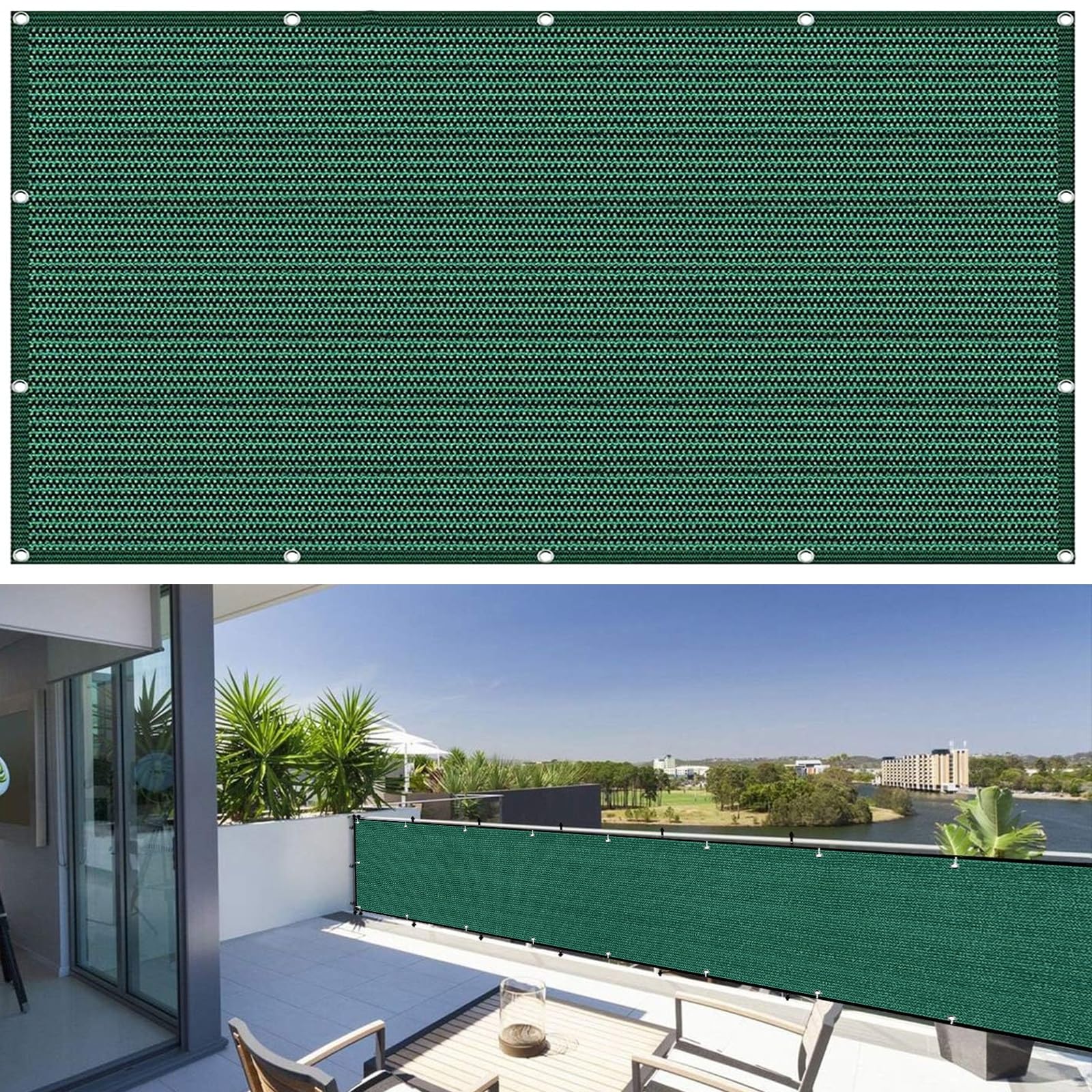 Bâche de balcon pour terrasse et porche, profitez de votre extérieur sans vis-à-vis