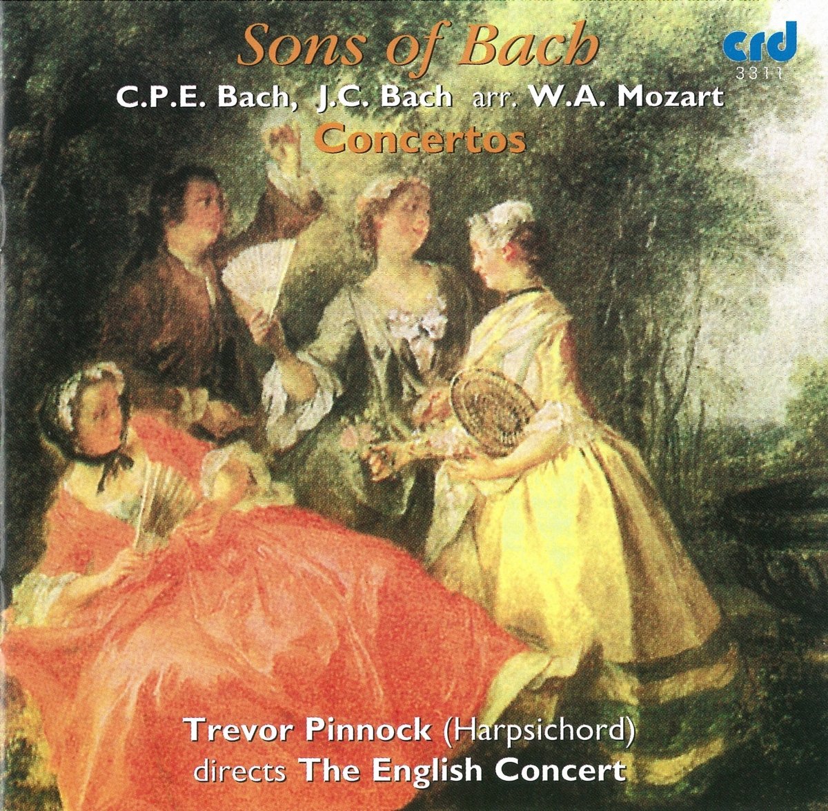 CPE Bach: Harpichord Concertos /Pinnock