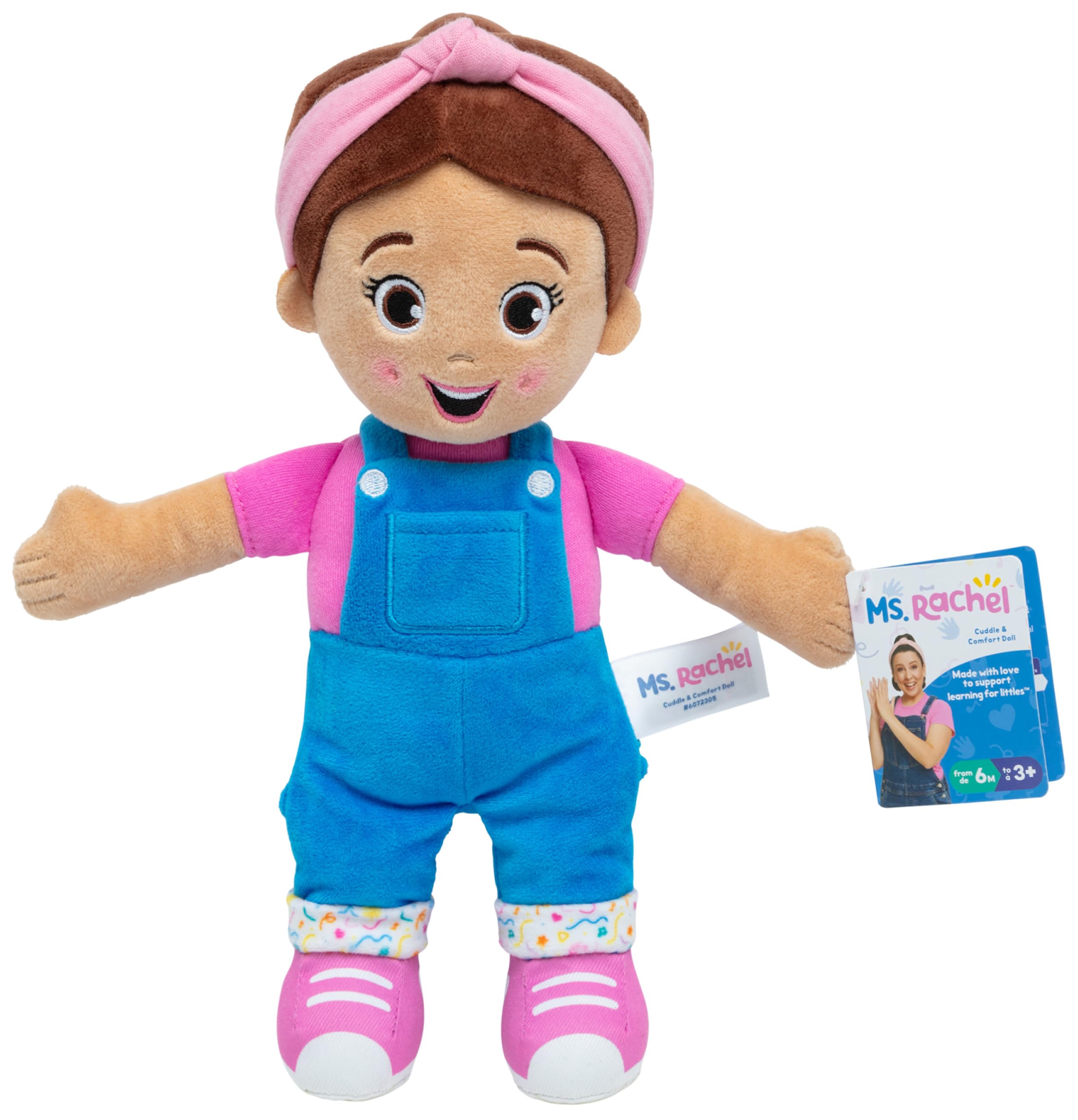 Official Cuddle & Comfort Doll, 11” Premium Plush Baby Toy, Toddler Toys for Girls & Boys for Ages 6 Months to 3+