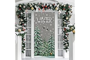 Merry Christmas Tree Door Cover
