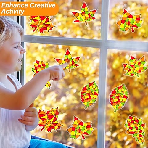 Miniatura 5 de 38 piezas de manualidades de mariposa de primavera para niños, para ventana de primavera, atrapasoles, kit de manualidades para colorear de