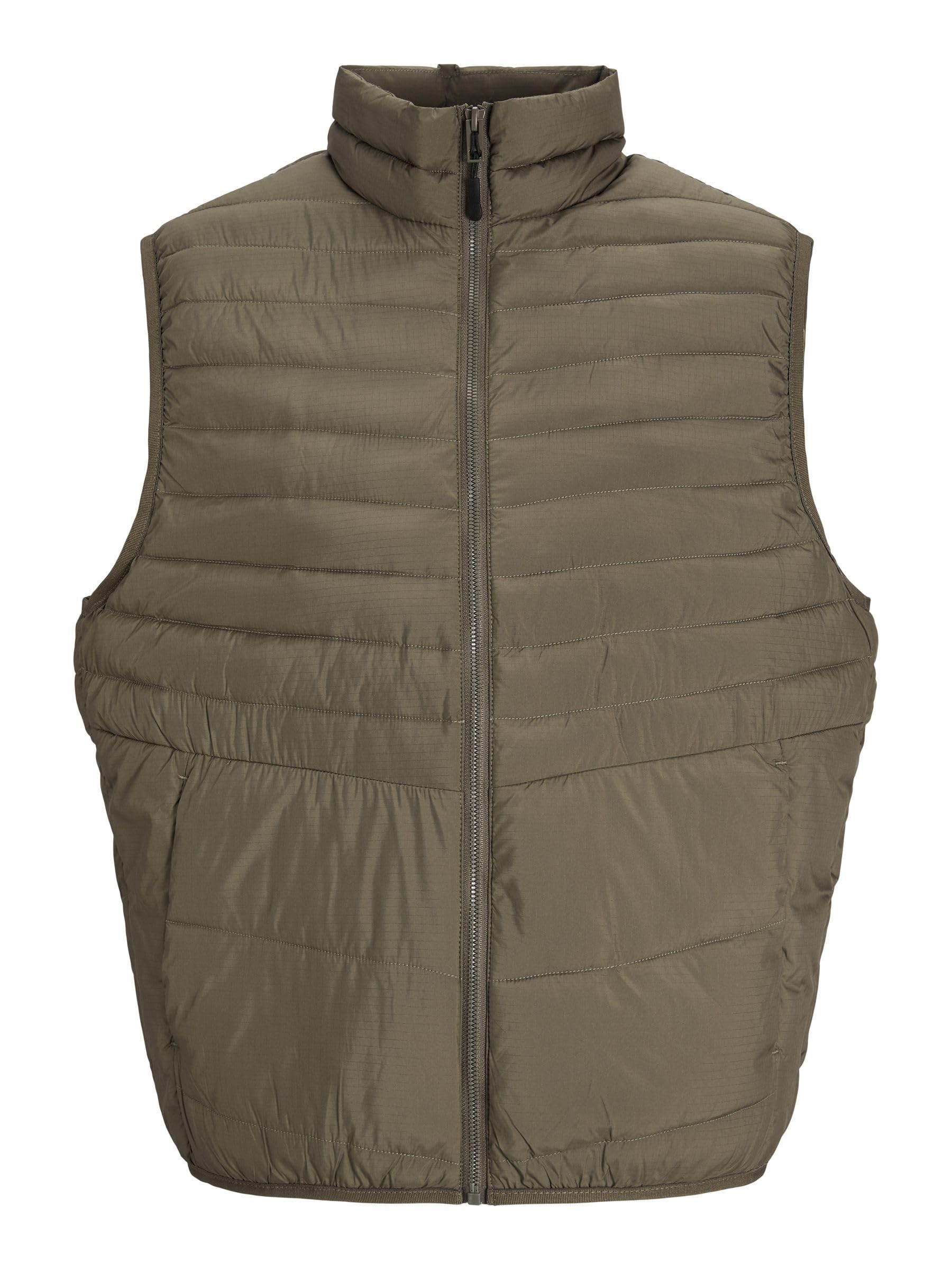 JACK & JONES JJESTATE Packable BW Collar NOOS 12256987,Canteen,S