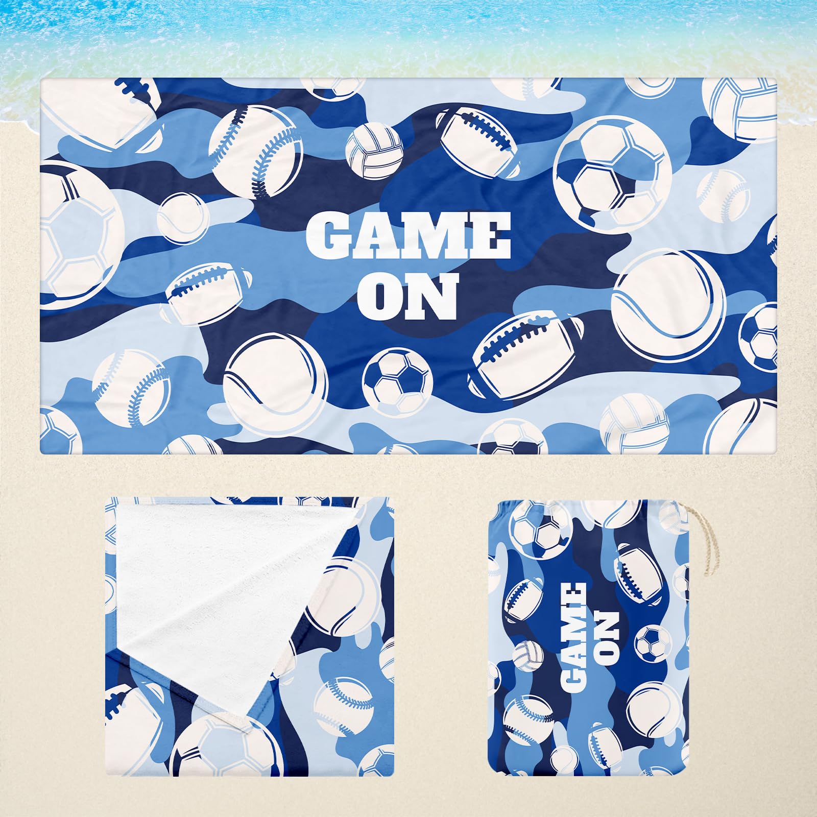 Rucekia Absorbent Beach Towel 35