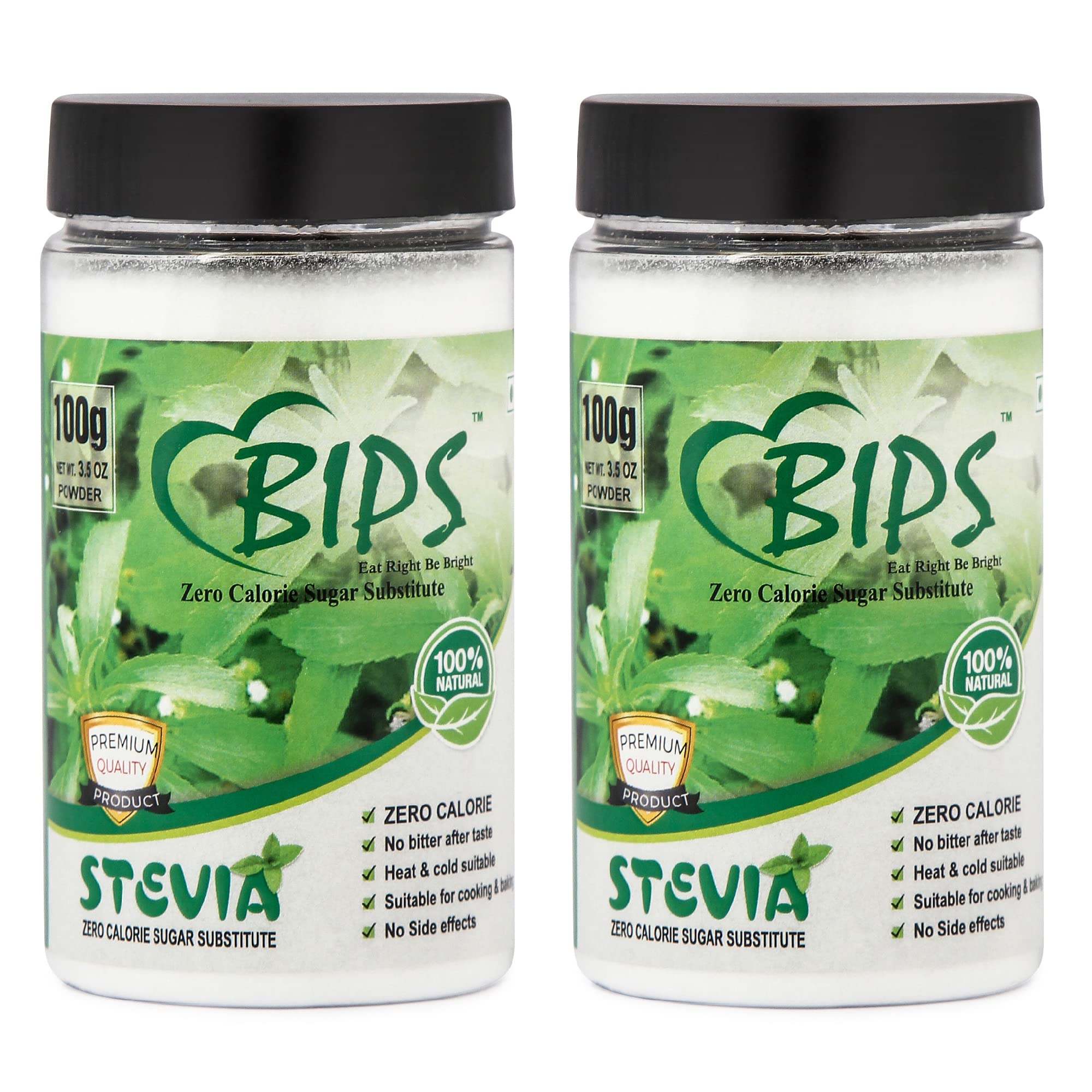 Bips Stevia 100 Gram Jar Pack of 2 (B07RMGTFLN) Amazon Price History, Amazon Price Tracker