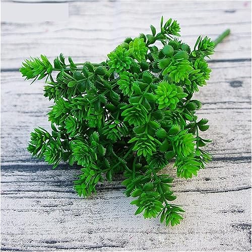 SUNESA Artificial Flowers Plastic Succulent Plants Artificial Fall Leaves Flores DIY Suculentas Artificiais Wedding Decoration Plant Fake Flowers