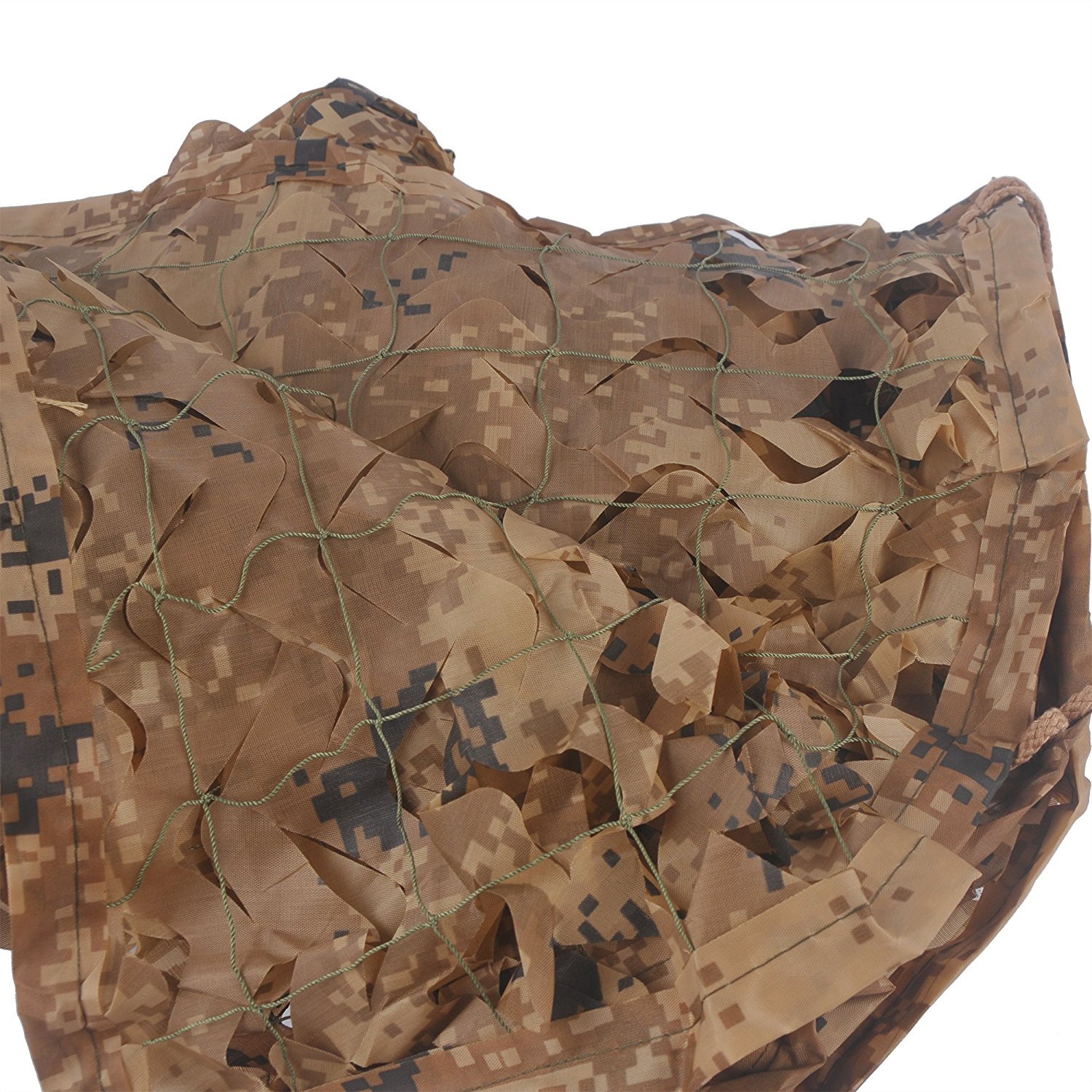 WarmHeartting Camouflage Net Digital Desert for Photography Background Decoration Hunting Blinds (20 Size to Choose)