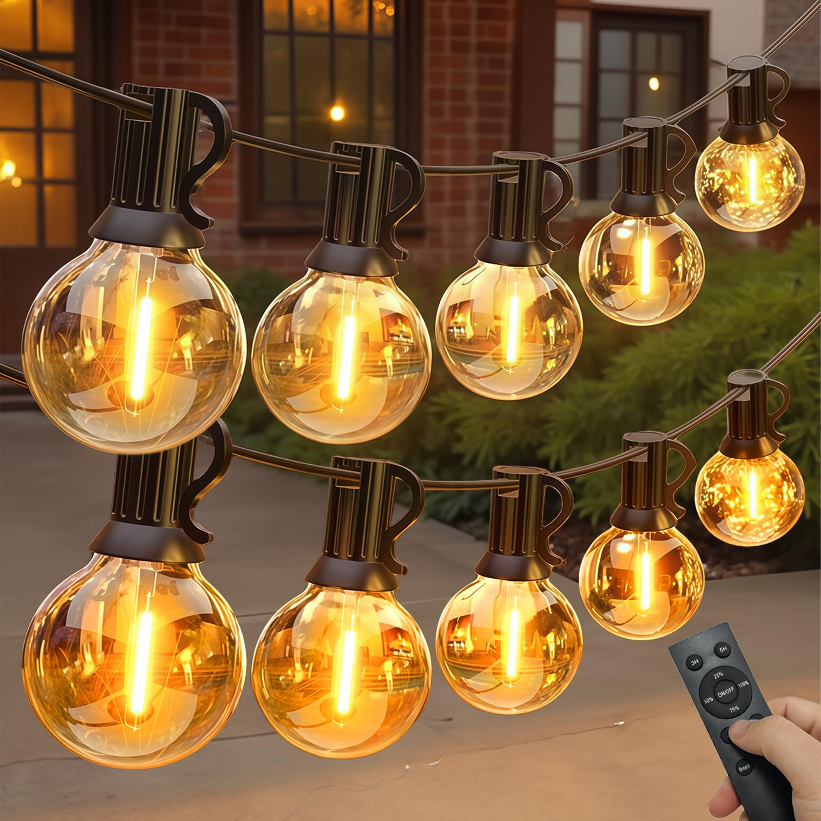 Miuezuth Christmas Light Suction Cups, Mini Holiday String Hooks, Clear Rope Light Caddy For Window Glass - 25 Pcs