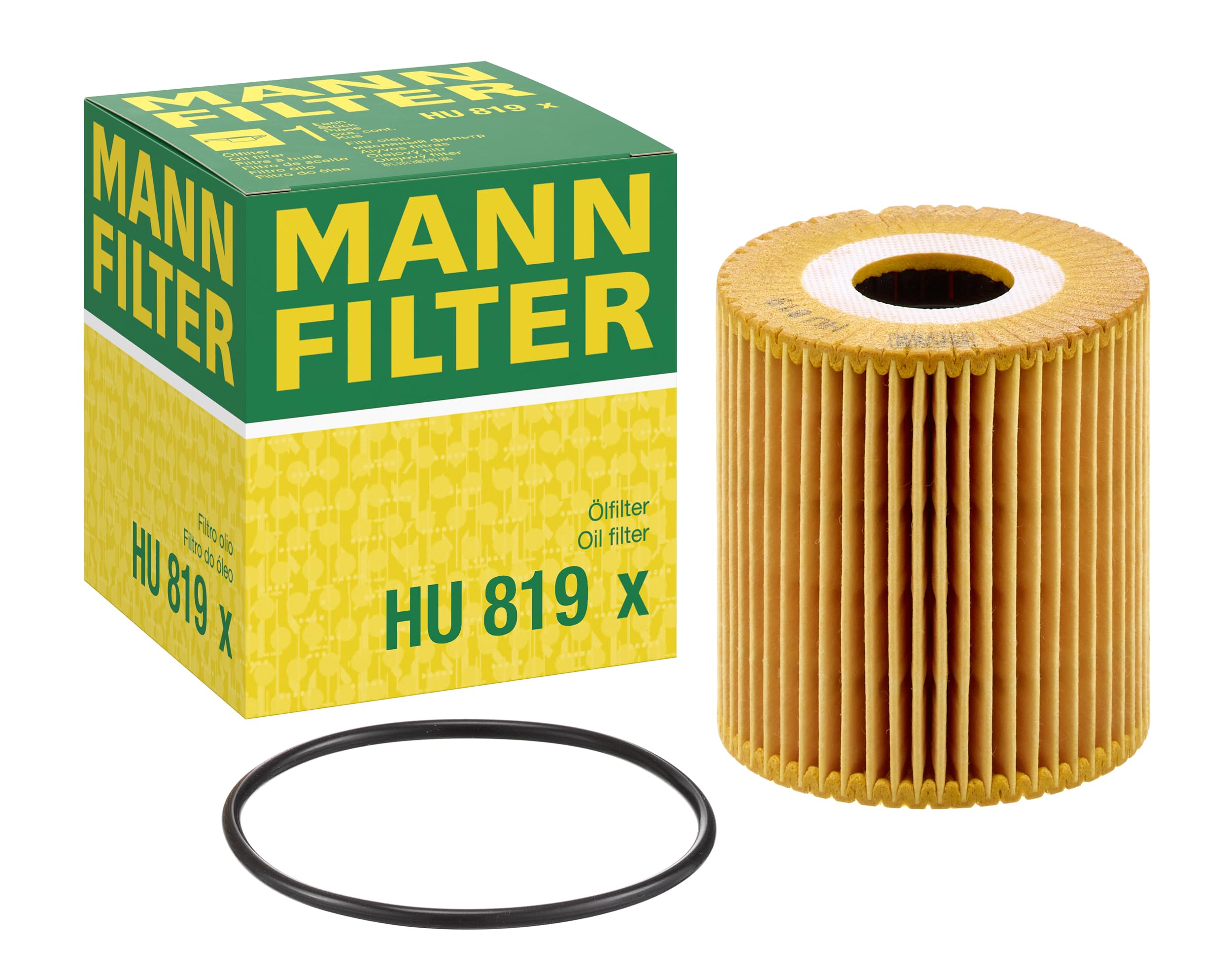 MANN-FILTER HU 819 X Oil filter evotop – For Passenger Cars