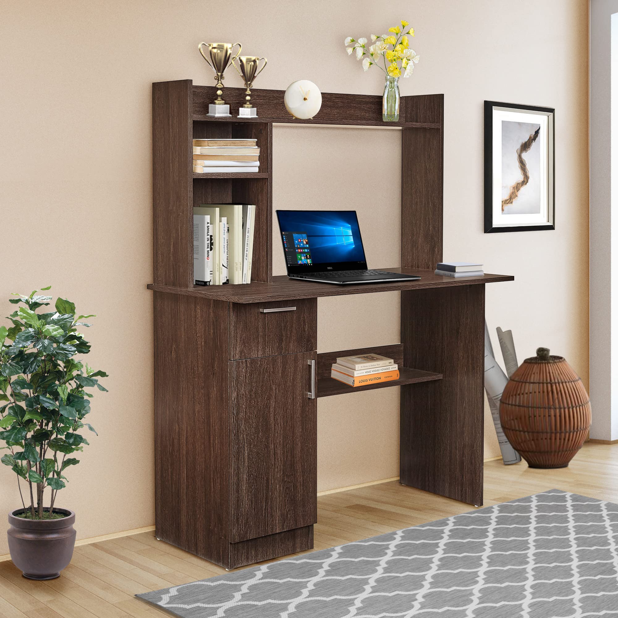 Buy TADesign Quatro3 Malaysian Engineered Wood Study Table & Office