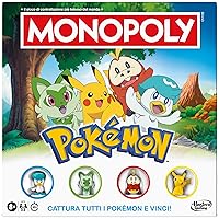 Monopoly Pokémon Edition, gioco da tavolo - Versione italiana