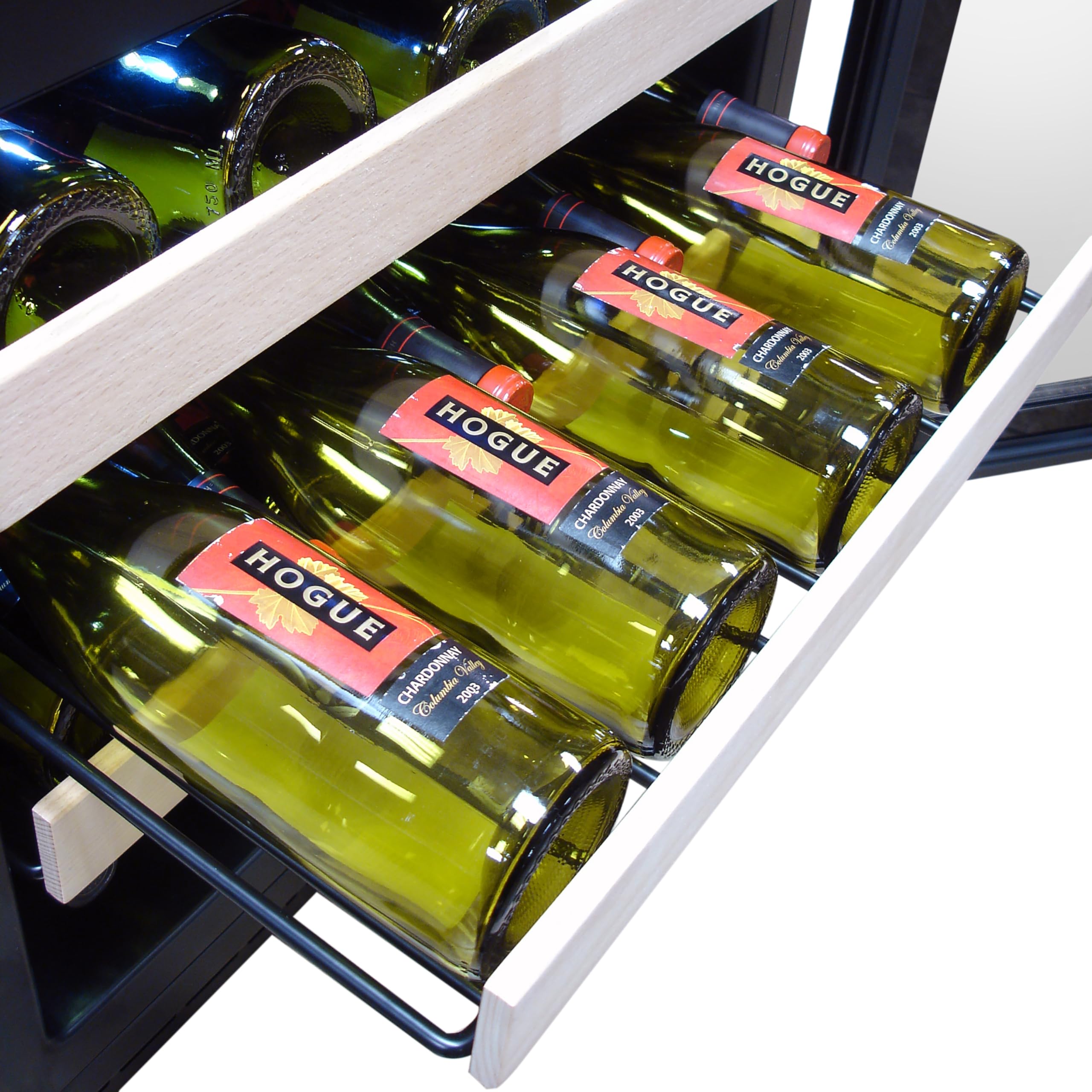 Vinotemp Vt-24pr46 Private Reserve Series Panel Ready Dual-Zone Wine Cooler, Black on Fridge.com - View 6