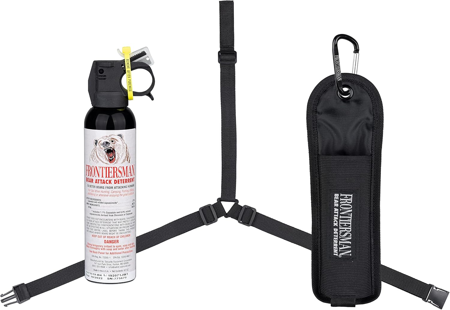 Buy SABRE Frontiersman 9.2 oz. Bear Spray, Maximum Strength 2.0 Major